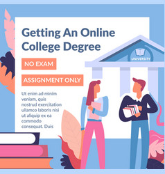 Getting Online College Degree Education Studies