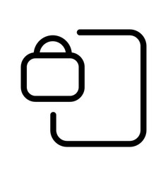 Lock Door Icon