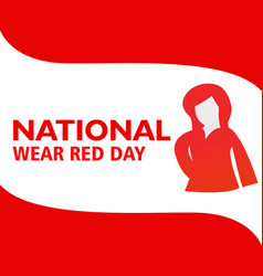 National Wear Red Day Design