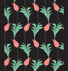 Turkish Tulip Seamless Pattern