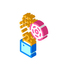 Hand Phantom Ache Isometric Icon