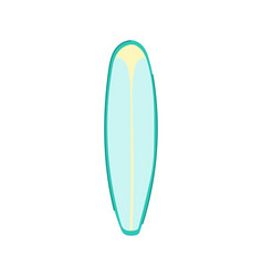 Hawaii Surfboard Cartoon