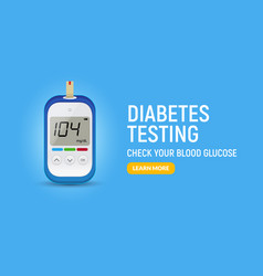 Glucose Sugar Test Icon Glucometer Blood