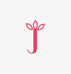 Lotus Gold Royal Women Hair Massage Logo Letter J