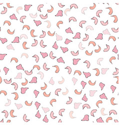 Seamless Pattern Falling Rose Petals Sakura