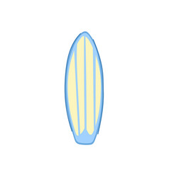 Tropical Surfboard Cartoon