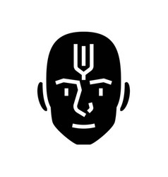 Tilak Mark Glyph Icon