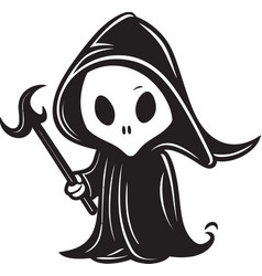 Adorable Death Sweet Grim Reaper Emblem Chibi