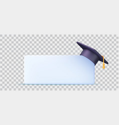 3d Graduation Cap Icon