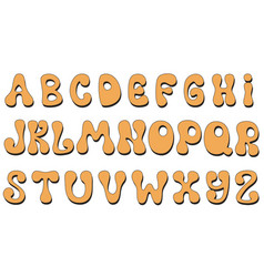 Groovy Font Clip Art