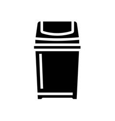 Bin Waste Sorting Glyph Icon