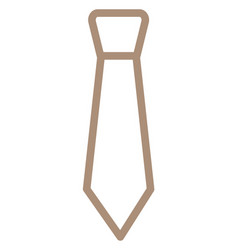 Business Tie On A White Background