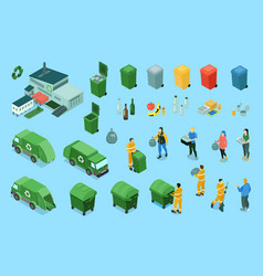 Isometric Recycling Color Set