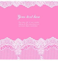 Black lace Royalty Free Vector Image - VectorStock