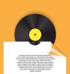 Vinyl Disc For Text