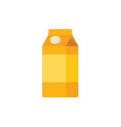 Juice Pack Airline Food Icon Flat Flight