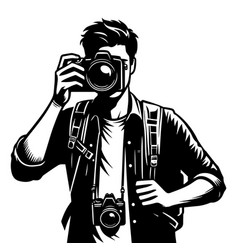 Photographer Shooting Clip Art