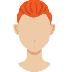 Ginger Male Haircut Composition