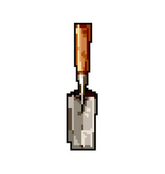 Mason Trowel Cement Game Pixel Art