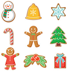 Christmas Gingerbread Cookies Collection