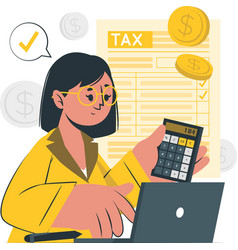 Tax Preparation Concept