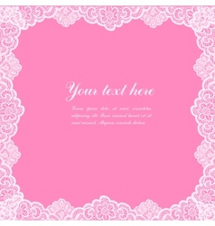 Black lace Royalty Free Vector Image - VectorStock