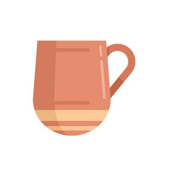 Brand Mug Icon Flat Hot Cup