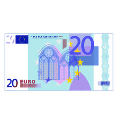 20 Euro Bill Design