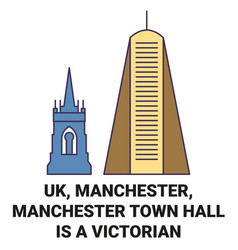 England Manchester Manchester Town Hall Is A