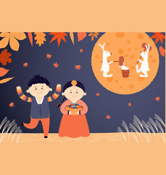 Korean Holiday Chuseok Design