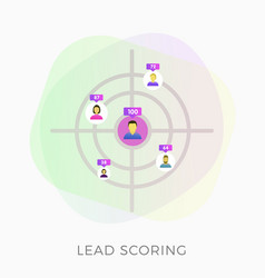 Lead Scoring Flat Icon