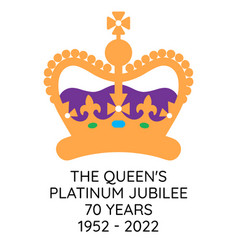 Banner Of The Queens Platinum Jubilee 1952-2022