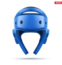 Blue Taekwondo Helmet