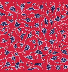 Rumi Iznik Seamless Pattern