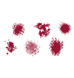 Blood Halftone Stains