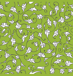 Rumi Iznik Seamless Pattern