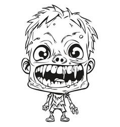 Zombie Entity For Spooky Halloween Scene