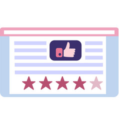 App Rate Customer Review Four Star Icon