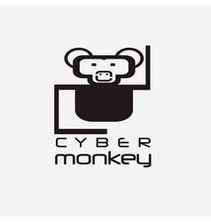 Cyber Monkey Computer Shop Design Template