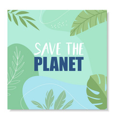 Save Planet Poster