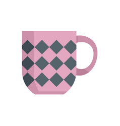 Cocoa Mug Icon Flat Hot Mug