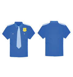 Police Short Sleeve Shirt