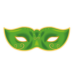 Green Mask Mardi Gras