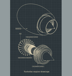 Turbofan Engine Blueprints