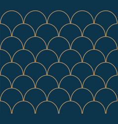 Art Deco Fish Scales Pattern