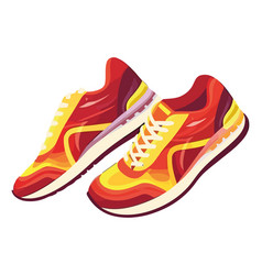 Red Sports Shoes