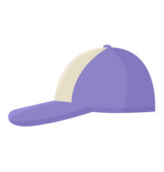 Summer Cap Icon Cartoon Baseball Hat