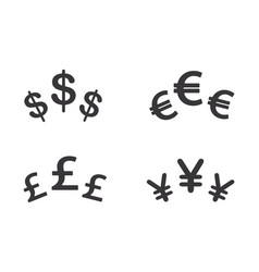 Set Of 4 Major Currencies