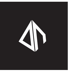 Dn Logo Monogram With Standout Triangle Shape