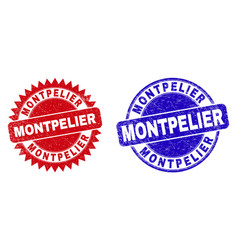 Montpelier Rounded And Rosette Stamps